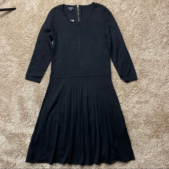 Talbots Dresses & Skirts - Talbots New Black Sweater Dress Classic M
